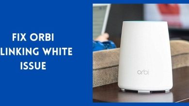 Orbi Blinking White