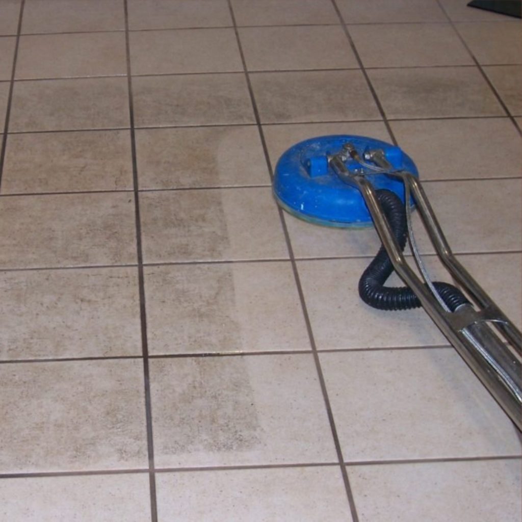 tiles and grout cleaning