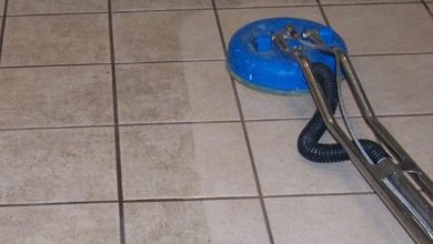 tiles and grout cleaning