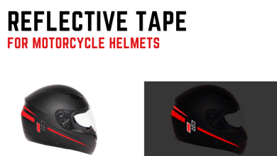 The  Best Reflective Tape for Motorcycle Helmets