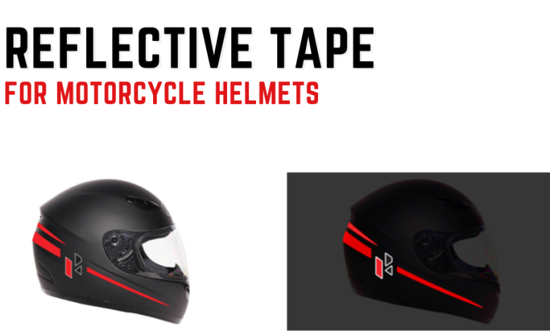 The  Best Reflective Tape for Motorcycle Helmets