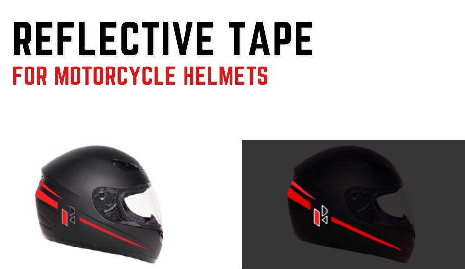 The  Best Reflective Tape for Motorcycle Helmets