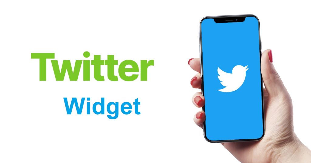 embed twitter widget