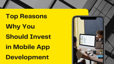 Top Reasons Why You Should Invest in Mobile App Development