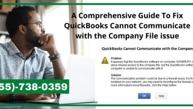 QuickBooks Cannot Communicate with the Company File