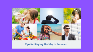 Tips for Staying Healthy in Summer