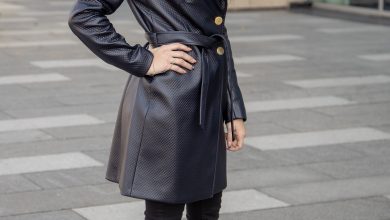 leather coat