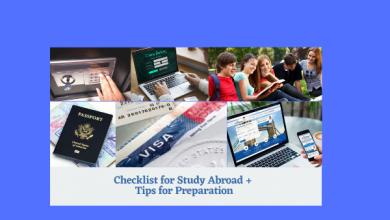 Checklist for Study Abroad + Tips for Preparation