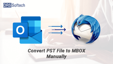 How to Convert PST to MBOX Manually