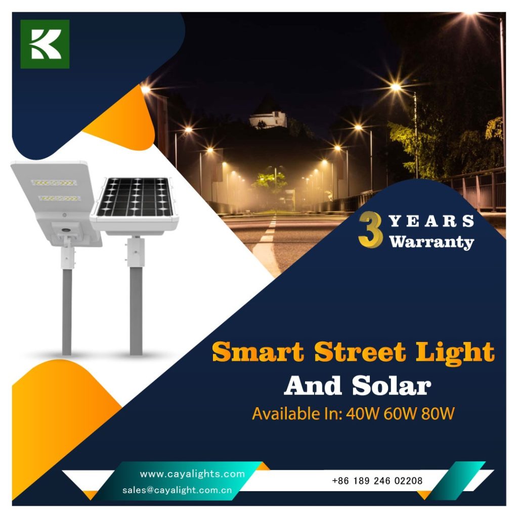 SMART STREET LIGHTS AND SOLAR