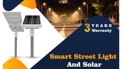 SMART STREET LIGHTS AND SOLAR