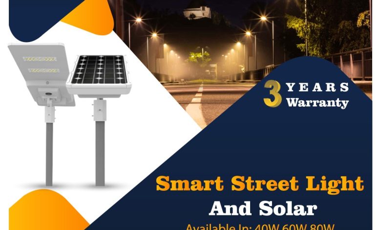 SMART STREET LIGHTS AND SOLAR