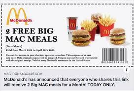 Free McMeals