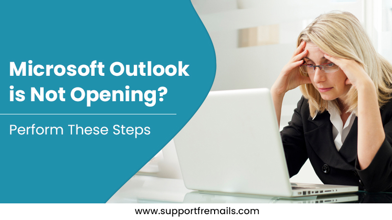 outlook is not opening