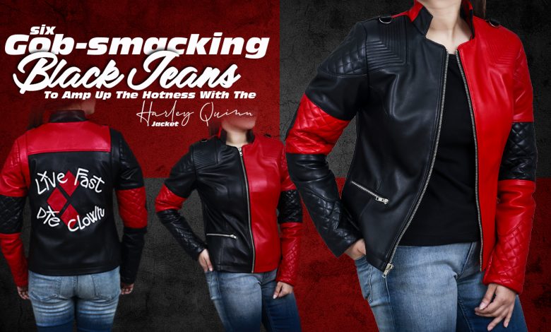 6 Gob-smacking Black Jeans To Amp Up The Hotness With The Harley Quinn Jacket