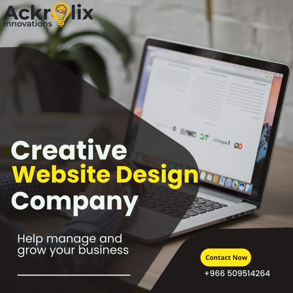 Website Design Company in Riyadh