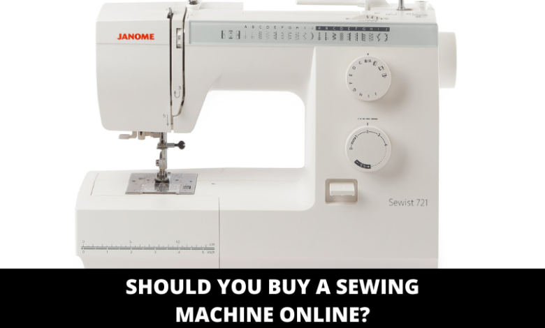 Should You Buy a Sewing Machine Online