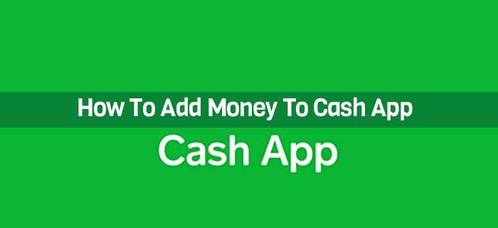 Add money to cash app