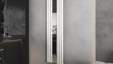 White Mirror Radiator