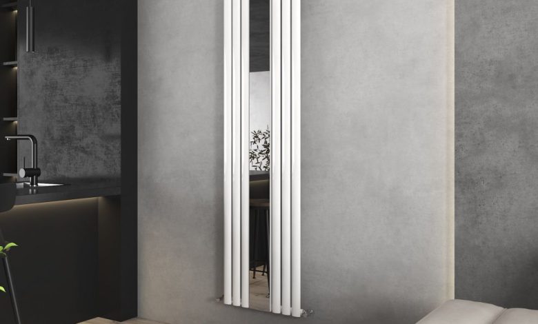 White Mirror Radiator