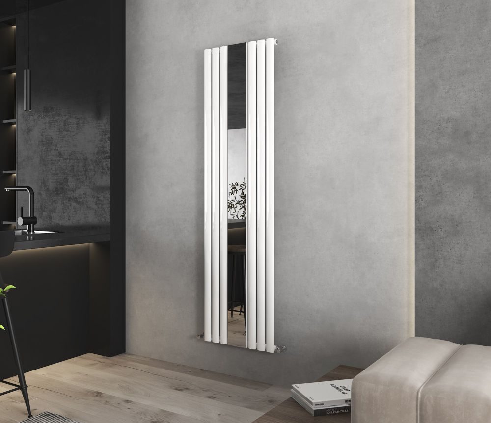 White Mirror Radiator