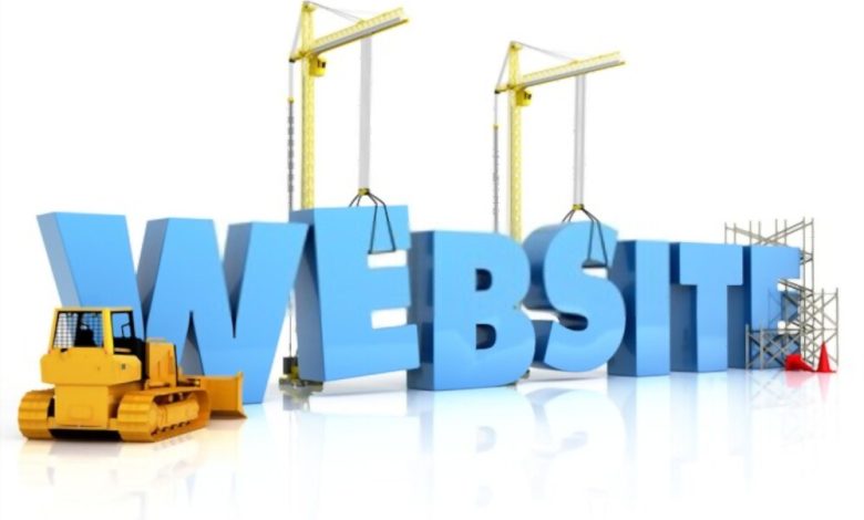 construction website design company