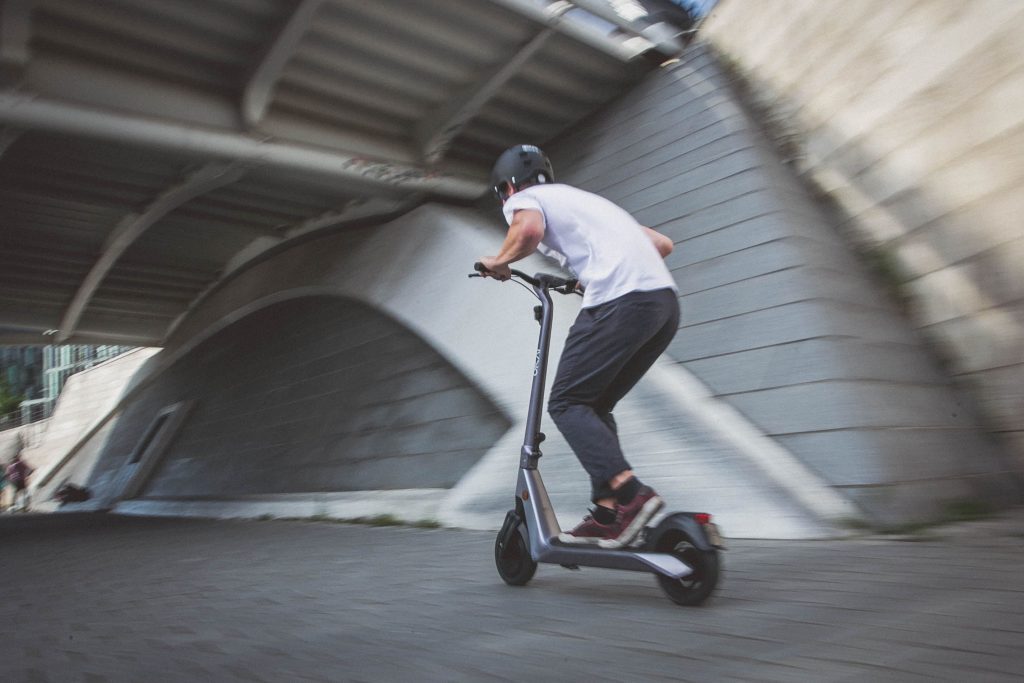 compact electric scooter