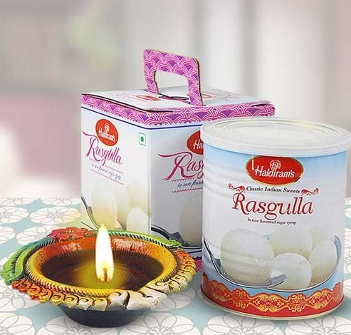 Rasgullas diwali hamper